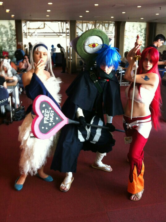 Angel Mystogan and Erza Cosplay Otakuthon 2013