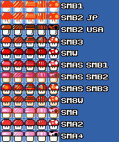 SMM Mushroom Blocks by evgeniyyurtaev126 on DeviantArt