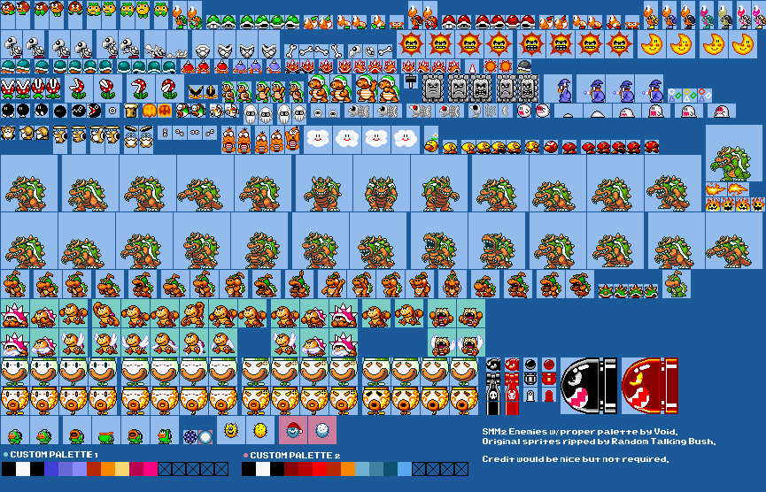 Smw Note Block SMM2 SMW Enemies with actual palette by evgeniyyurtaev126 on DeviantArt