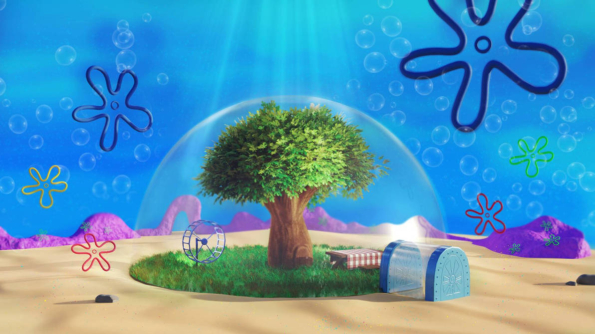 Sandy Cheeks house by RachaelPrice on DeviantArt