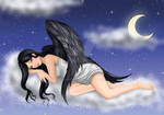 Sleepy Angel by ChibiYvi