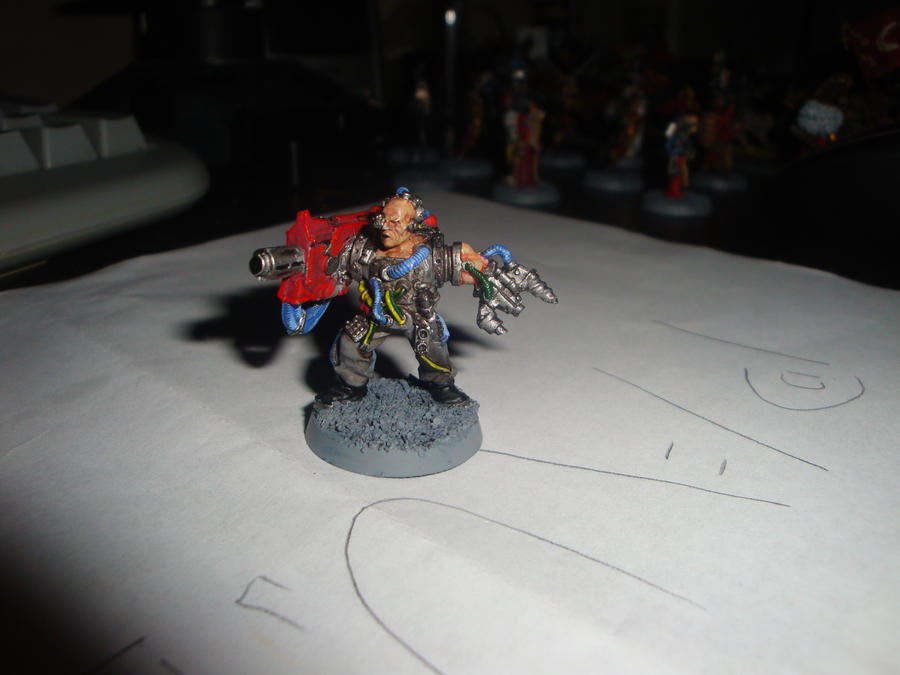 Gun Servitor by Blarghmeister on DeviantArt