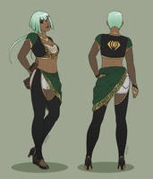 Emerald Sustrai Alternate Outfit