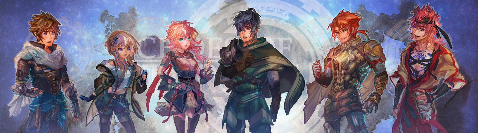 Echoes of Eternea - Character 'Dialogue Torsos' by muddymelly