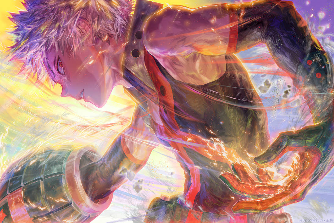 EXPLODE KILL KING/LORD (Katsuki Bakugou) by muddymelly