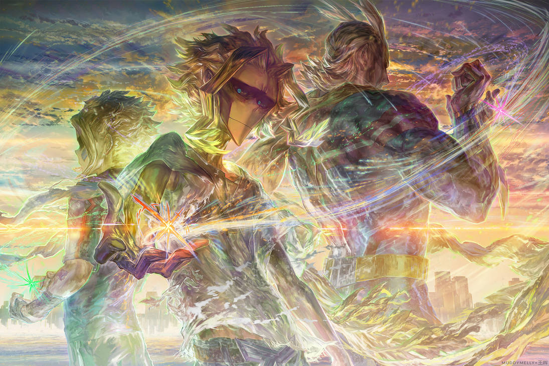 One For All | All Might/Toshinori Yagi by muddymelly