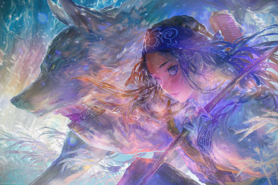 Golden Kamuy | Asirpa + Retar by muddymelly