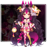 [CLOSED] Peach Butterfly Fae - Adopt Auction