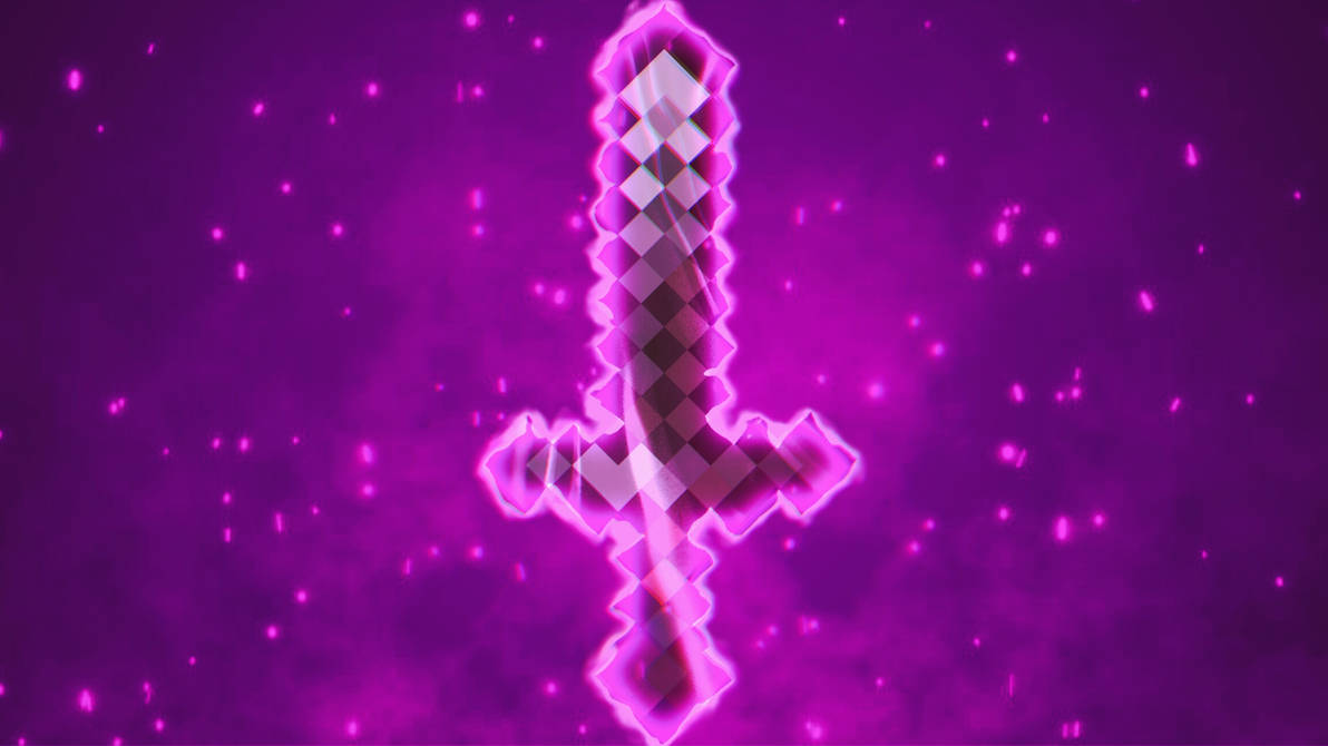 Enchanted Netherite Sword - Minecraft Wallpaper by Jotasso on DeviantArt