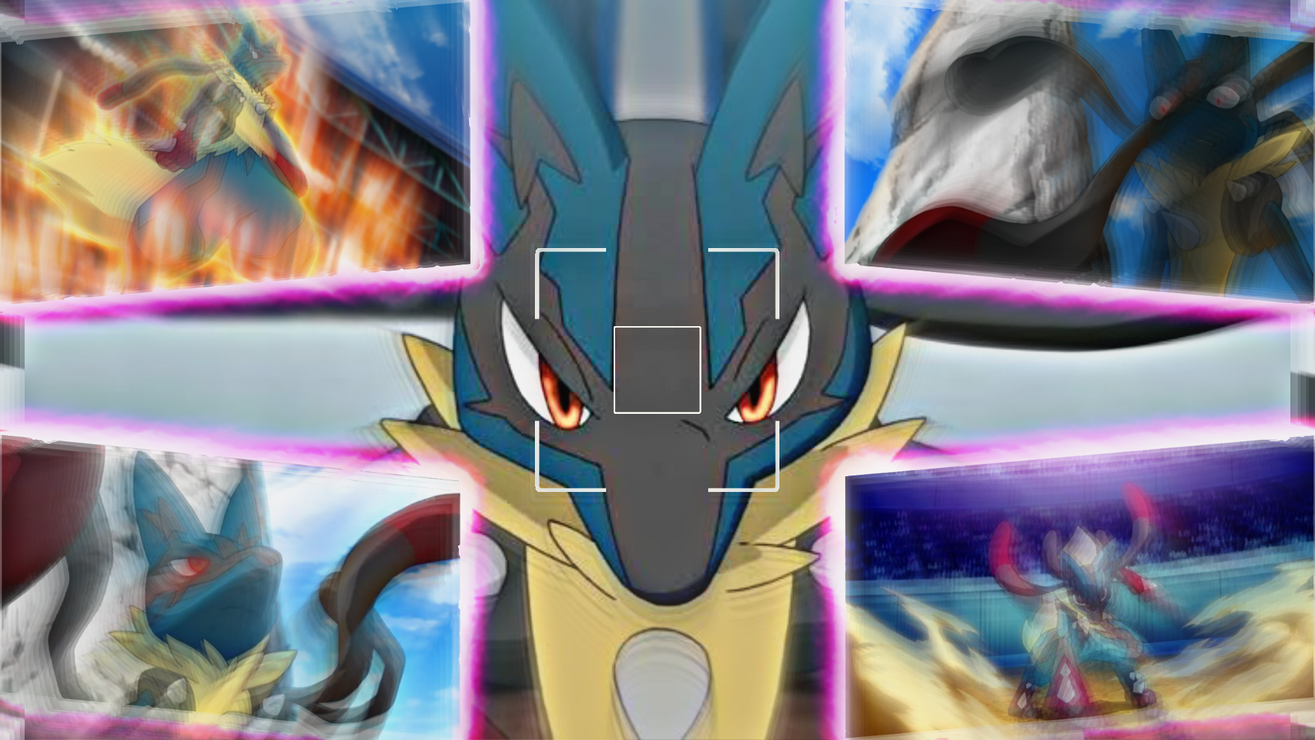 Mega lucario Wallpapers Download