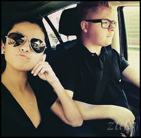 Gustav schafer and Selena Gomez