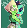 Fanart - Peridot and alien