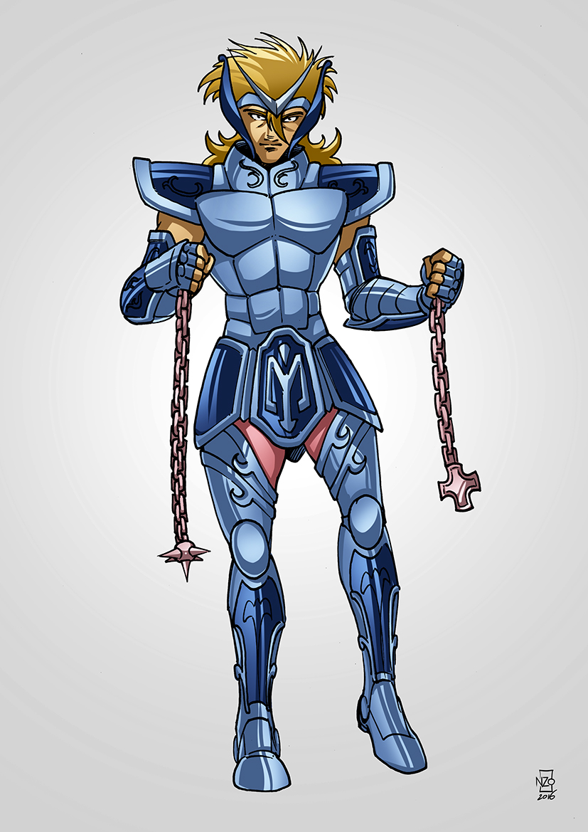 Saint Seiya silver saint Albior