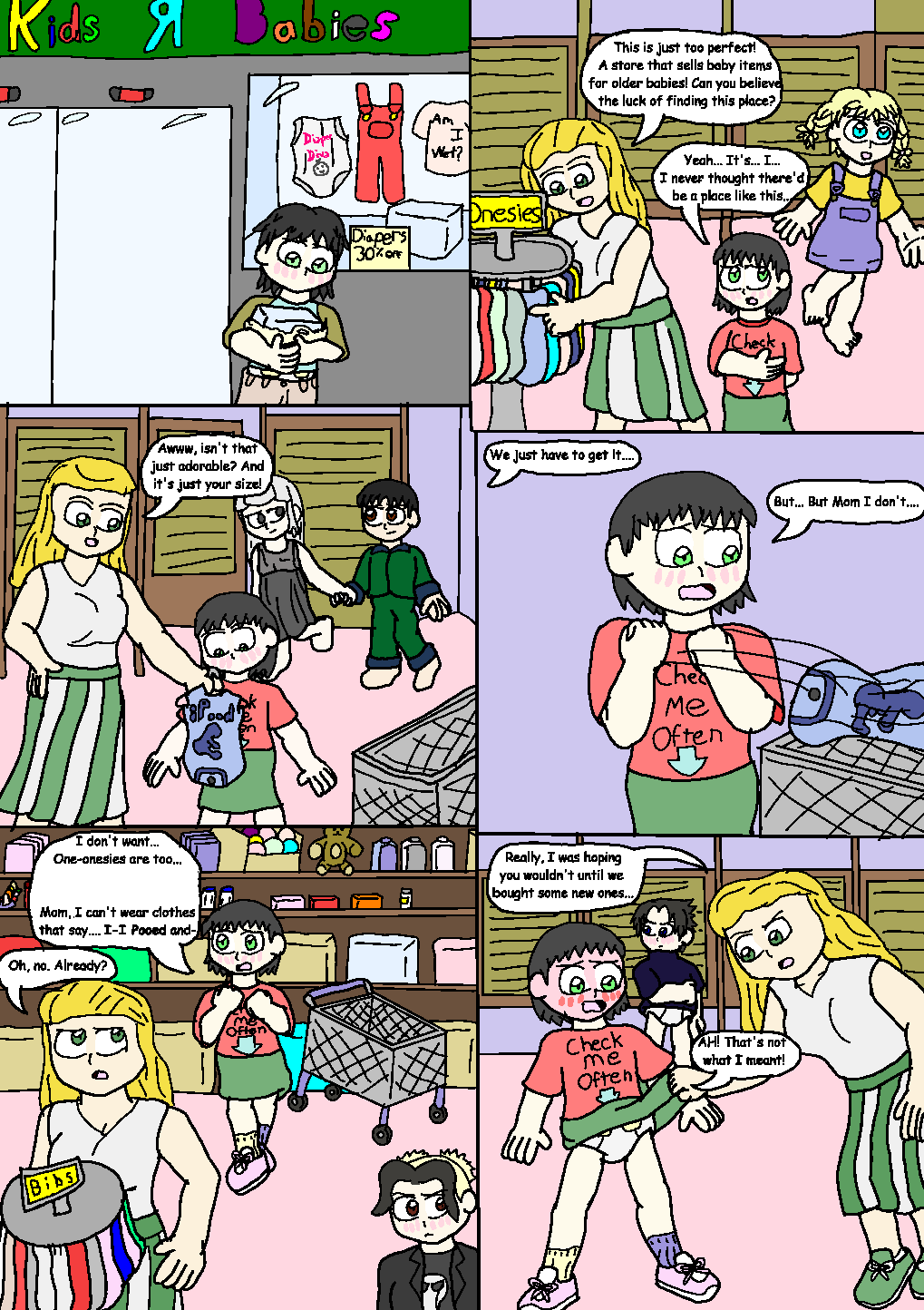 Erika- Shopping By Lance-The-Young On Deviantart