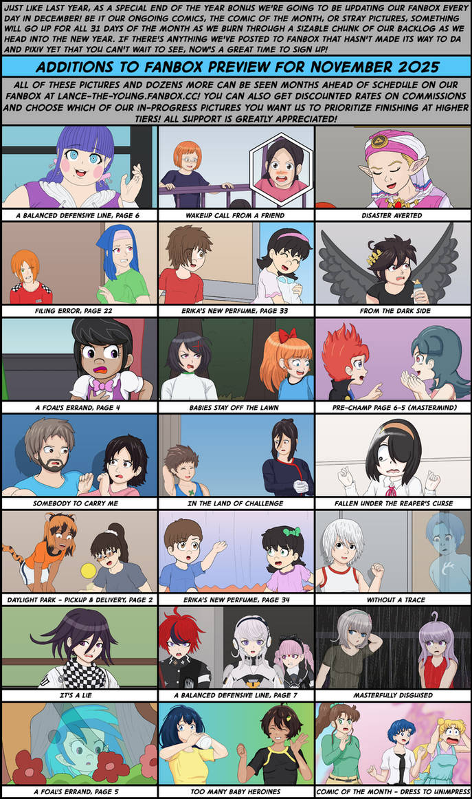 Alpha Fanbox Fanbox Preview for November 2025 by Lance-the-young on DeviantArt