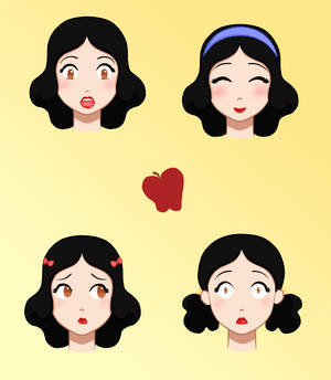 Snow White Faces