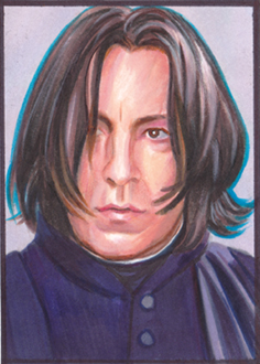 Snape sketch card