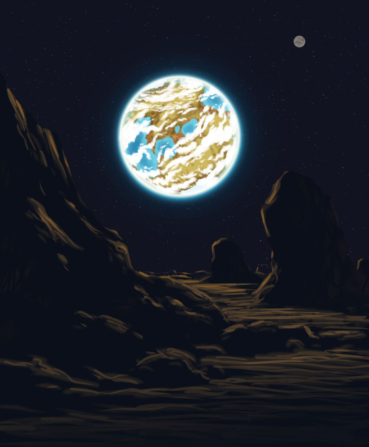 Antaeus the Bryantolepis-seeded planet by ComplicatedStarman on DeviantArt