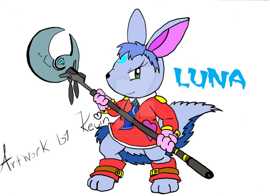 the legendary warrior Luna