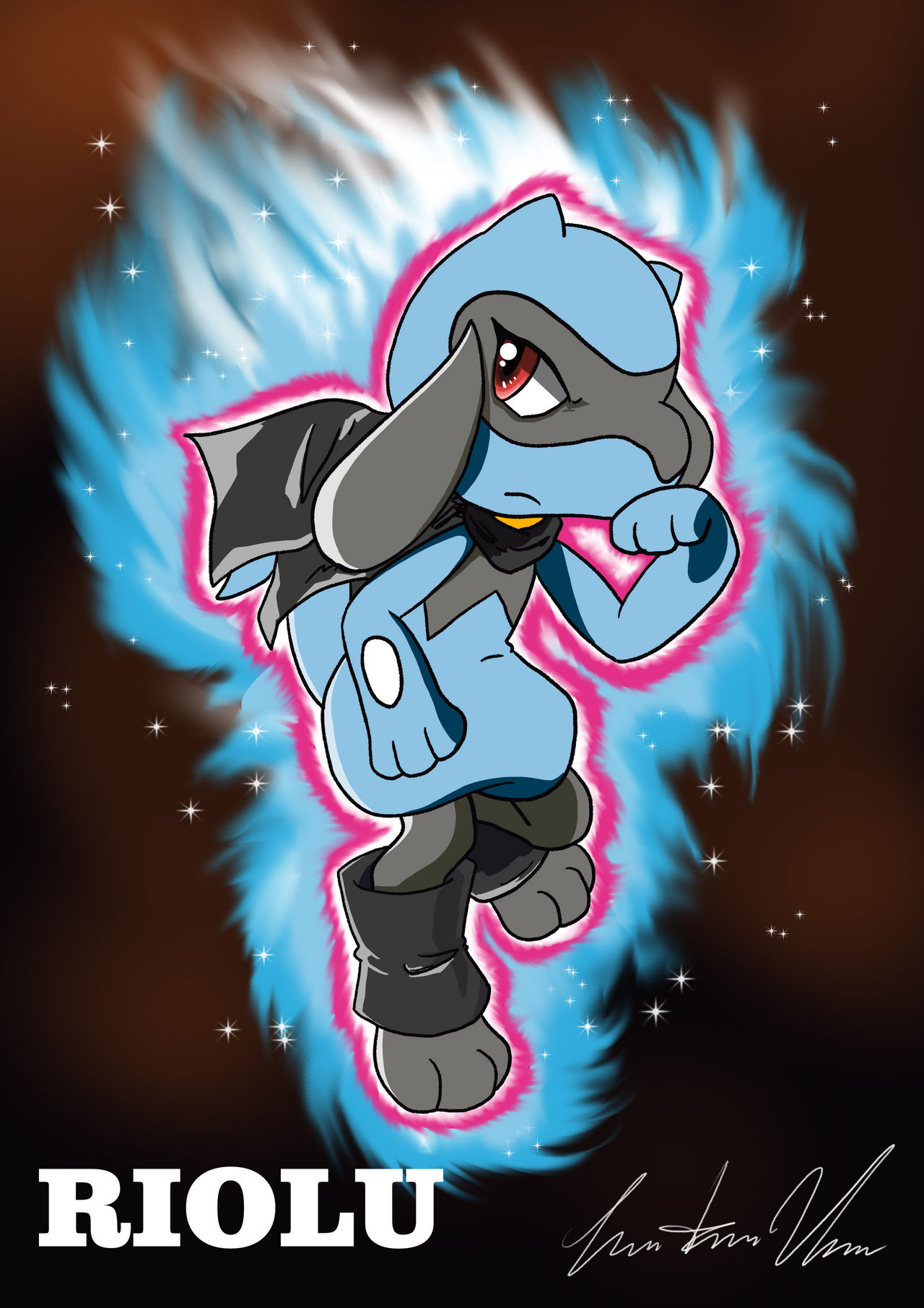 Perler Head Riolu Super Riolu by Admiral-Kevin on DeviantArt