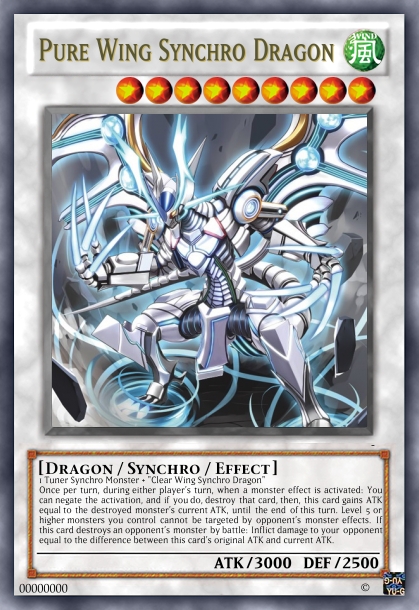 Pure Wing Synchro Dragon By Lexxiss666 On DeviantArt. 
