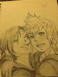 Roxas and Xion