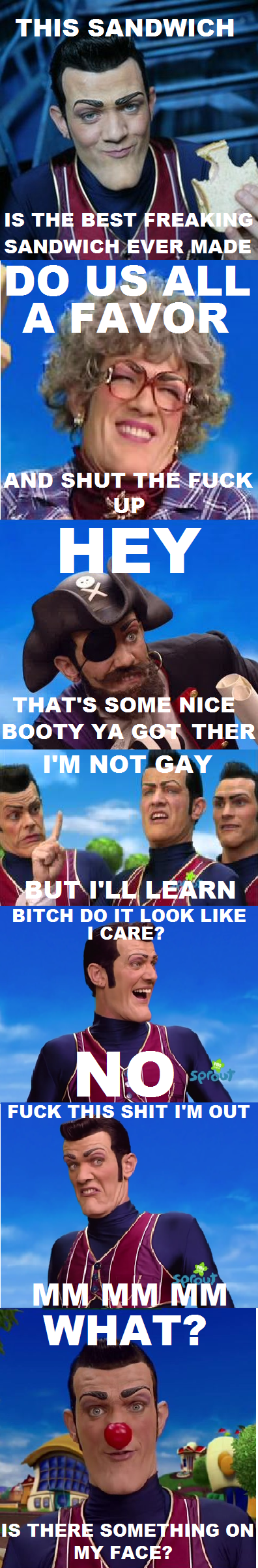 Robbie Rotten Memes by ryleeiplier on DeviantArt