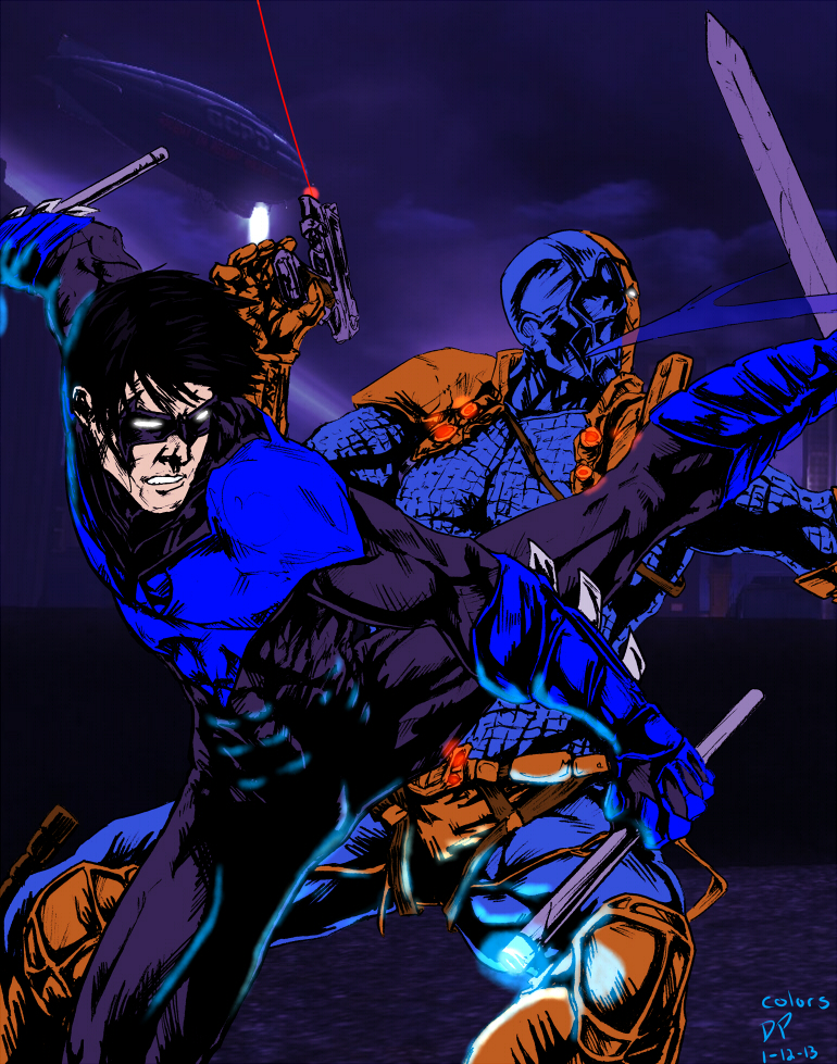 Nightwing Vs. Deathstroke