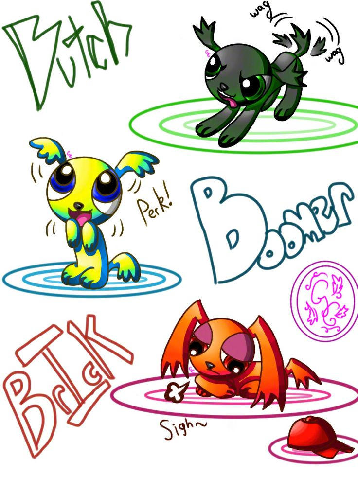 Rowdyruff pups by KelekeuaBayRANGE9202 on DeviantArt