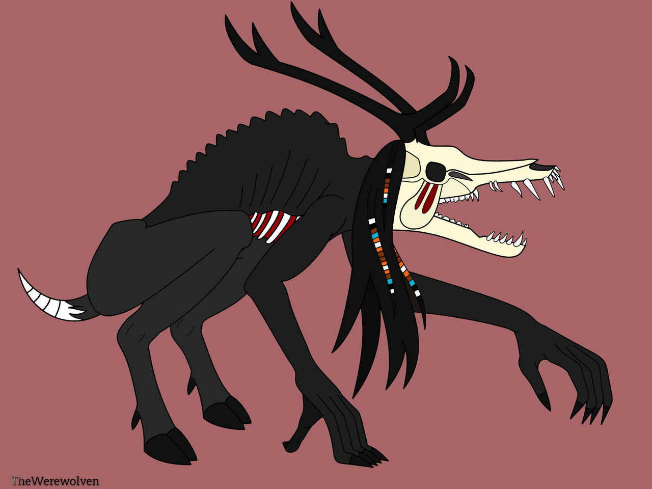 Wendigo by TheWerewolven on DeviantArt