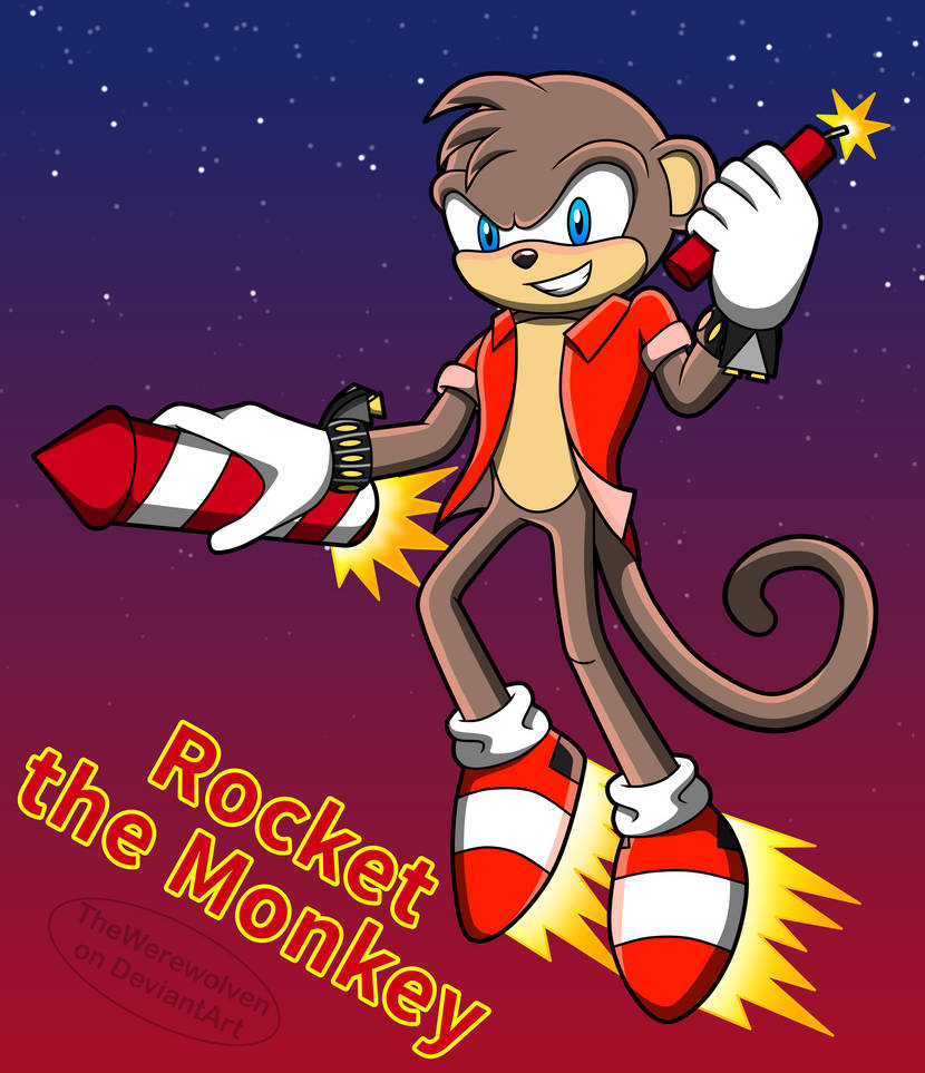 Deviantart 2007 Monkey Rocket the Monkey by TheWerewolven on DeviantArt