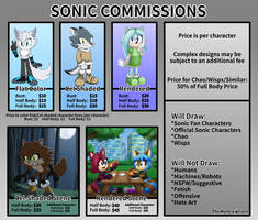 (CLOSED) Sonic Commissions