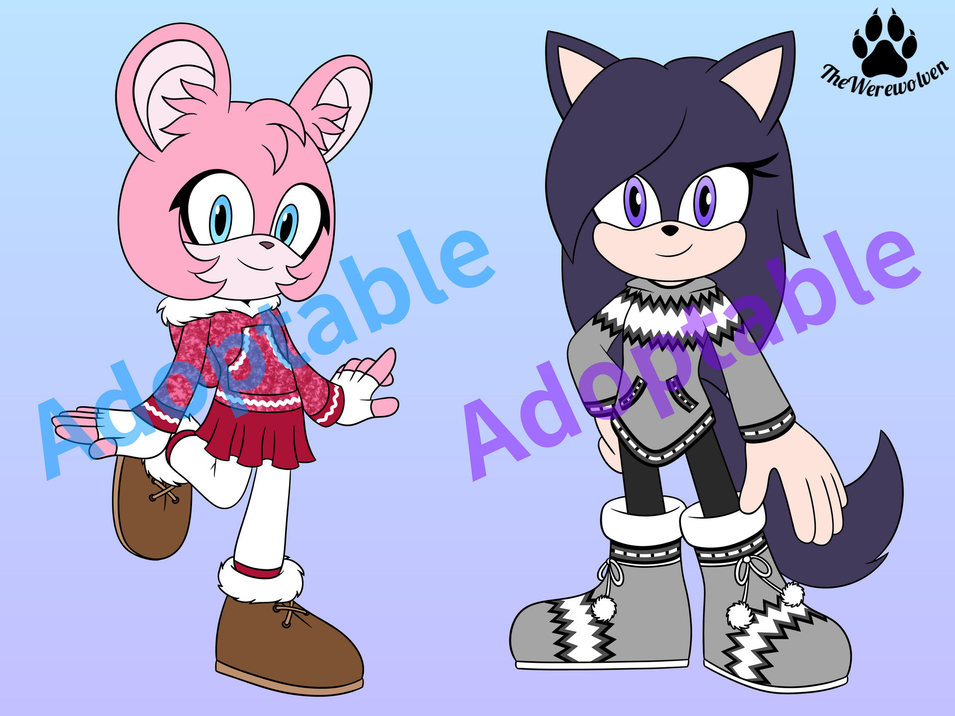 (CLOSED) Holoska Pika and Wolf - Sonic OC Adopts by TheWerewolven on ...