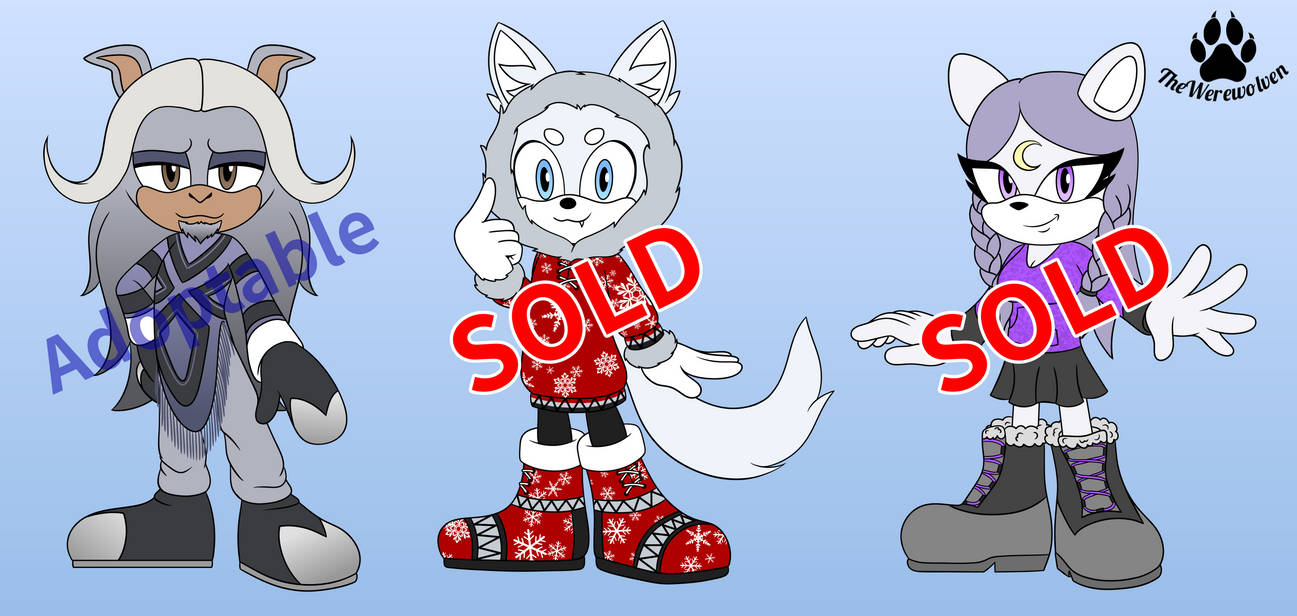(OPEN 1/3) Holoska Batch - Sonic OC Adoptables by TheWerewolven on ...