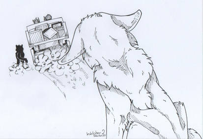 Inktober 2 :: Divided