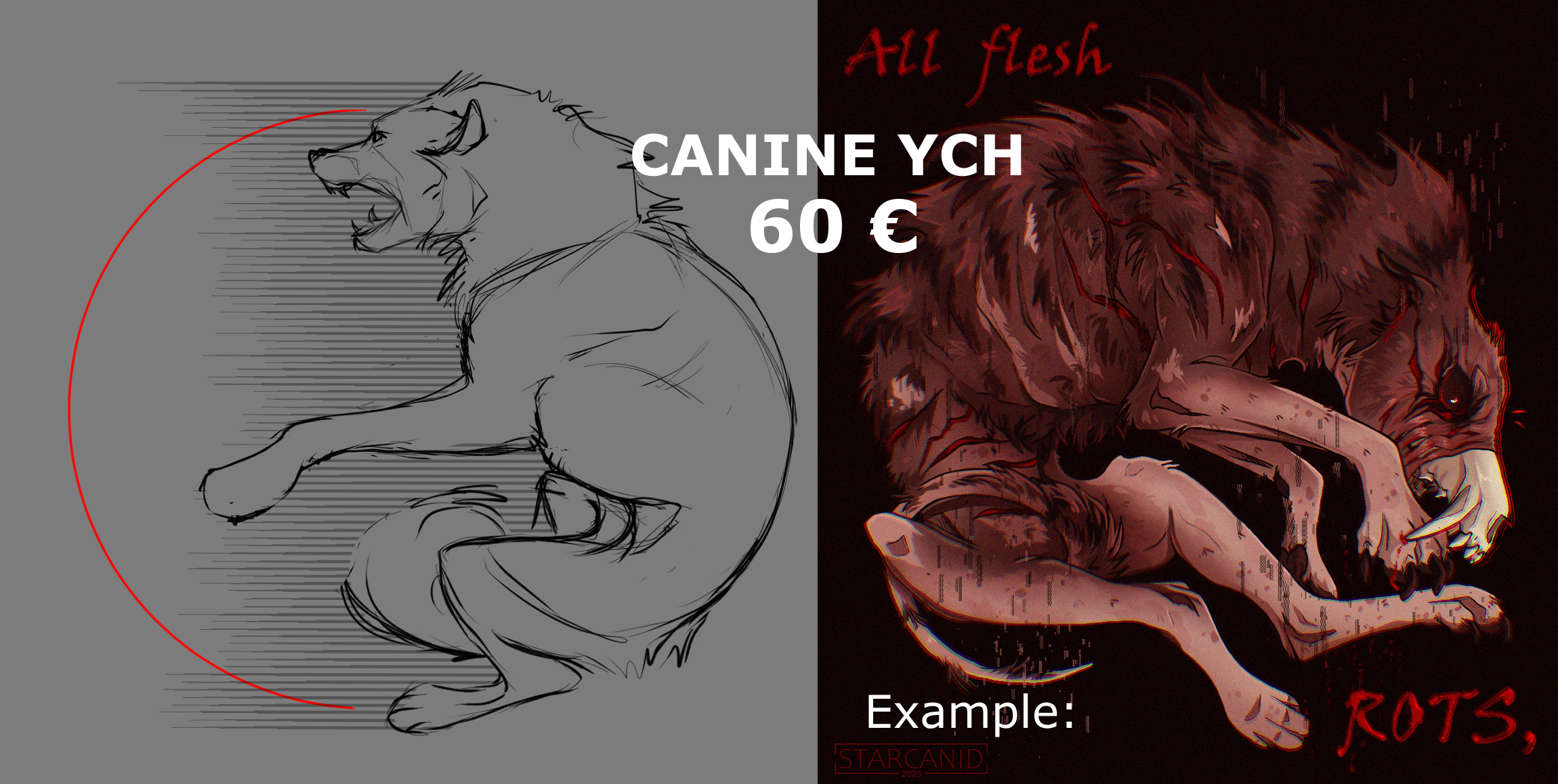 Canine YCH - OPEN