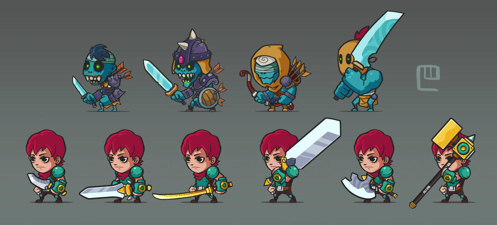 Basic Platform Game Characters 2d Platform game Character by LeoWalker on DeviantArt