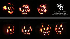 2021 Halloween Pumpkins