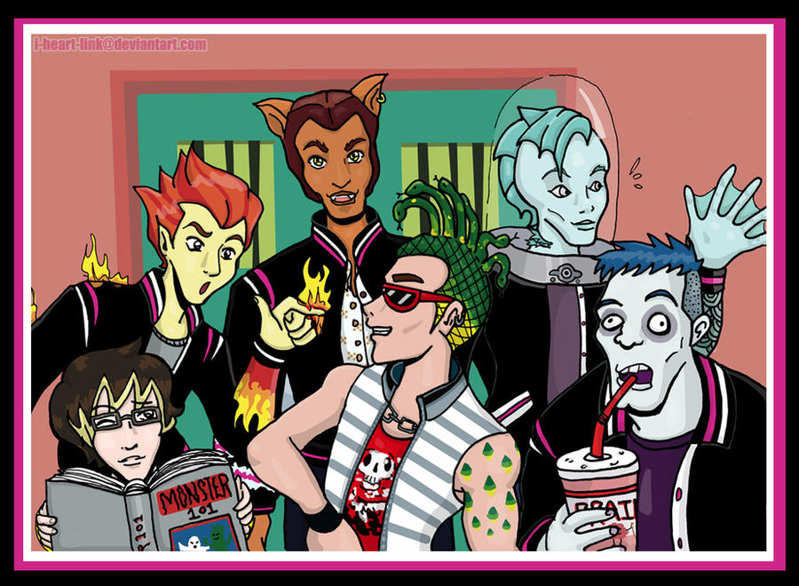 Monster High: Boys Colored