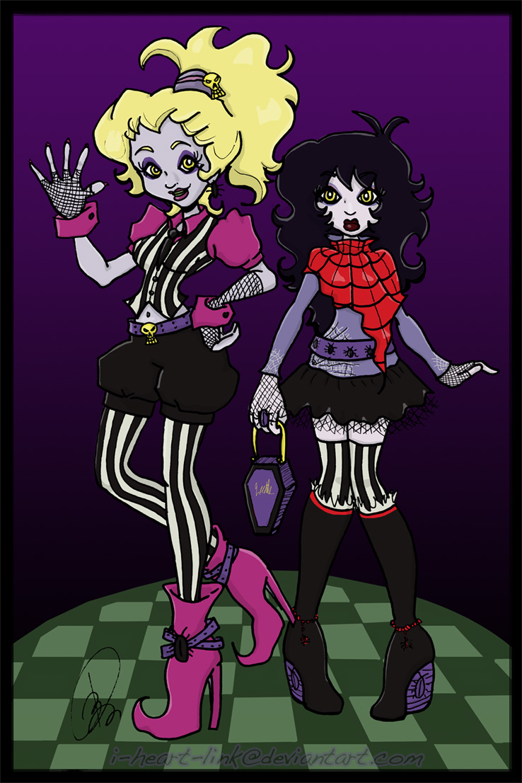 MH: OC Beetlejuice Sisters in Color