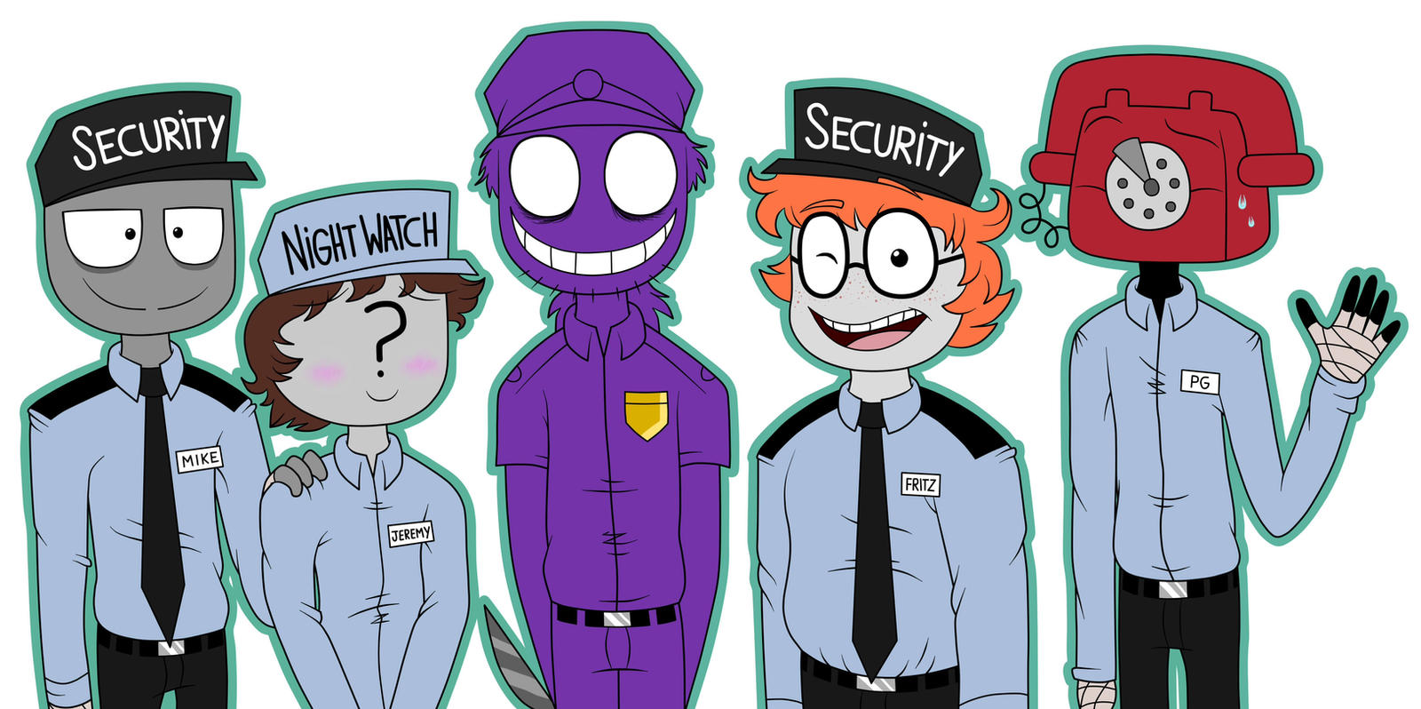 The Security Guards by MLPegasis4898 on DeviantArt.