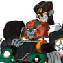 Yuka and Yuya - Transformers commission drawing