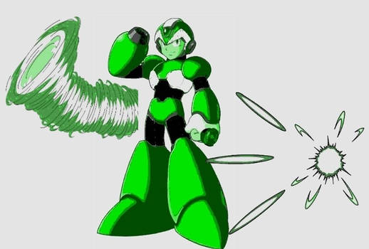 Green Lantern Mega Man X Pop Art