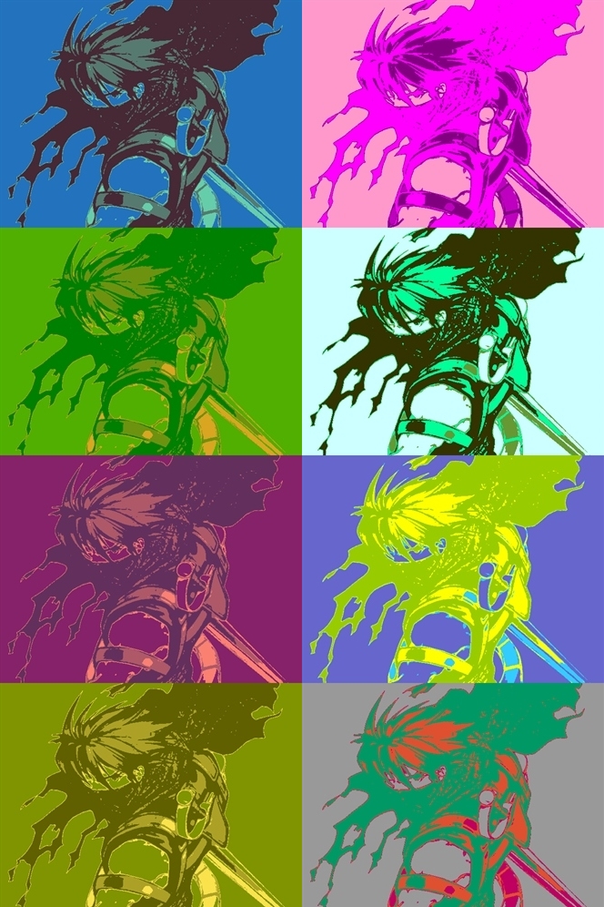 Strider Hiryu Pop Art