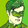 Green Lantern Willpower Pop Art