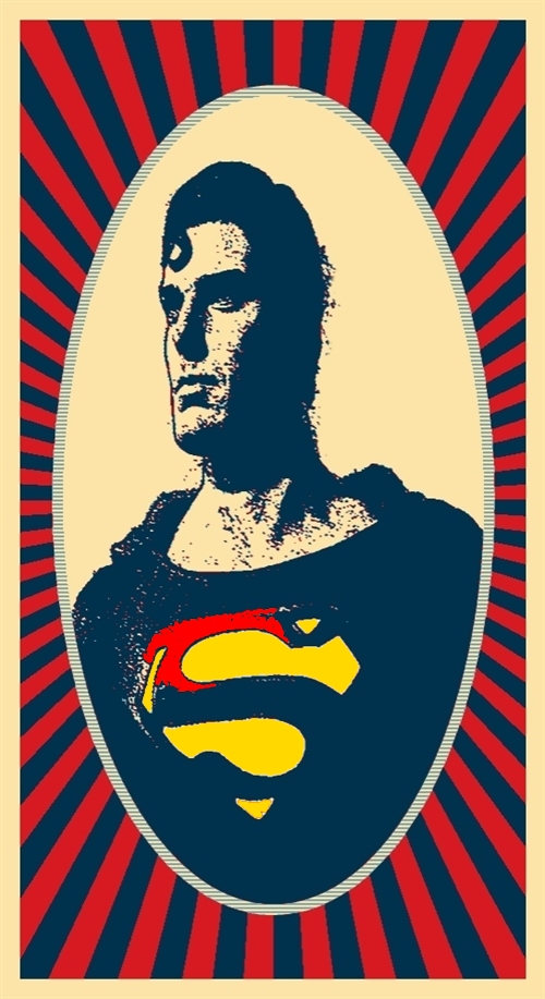 Superman Coca Cola and Yes We Can Pop Art