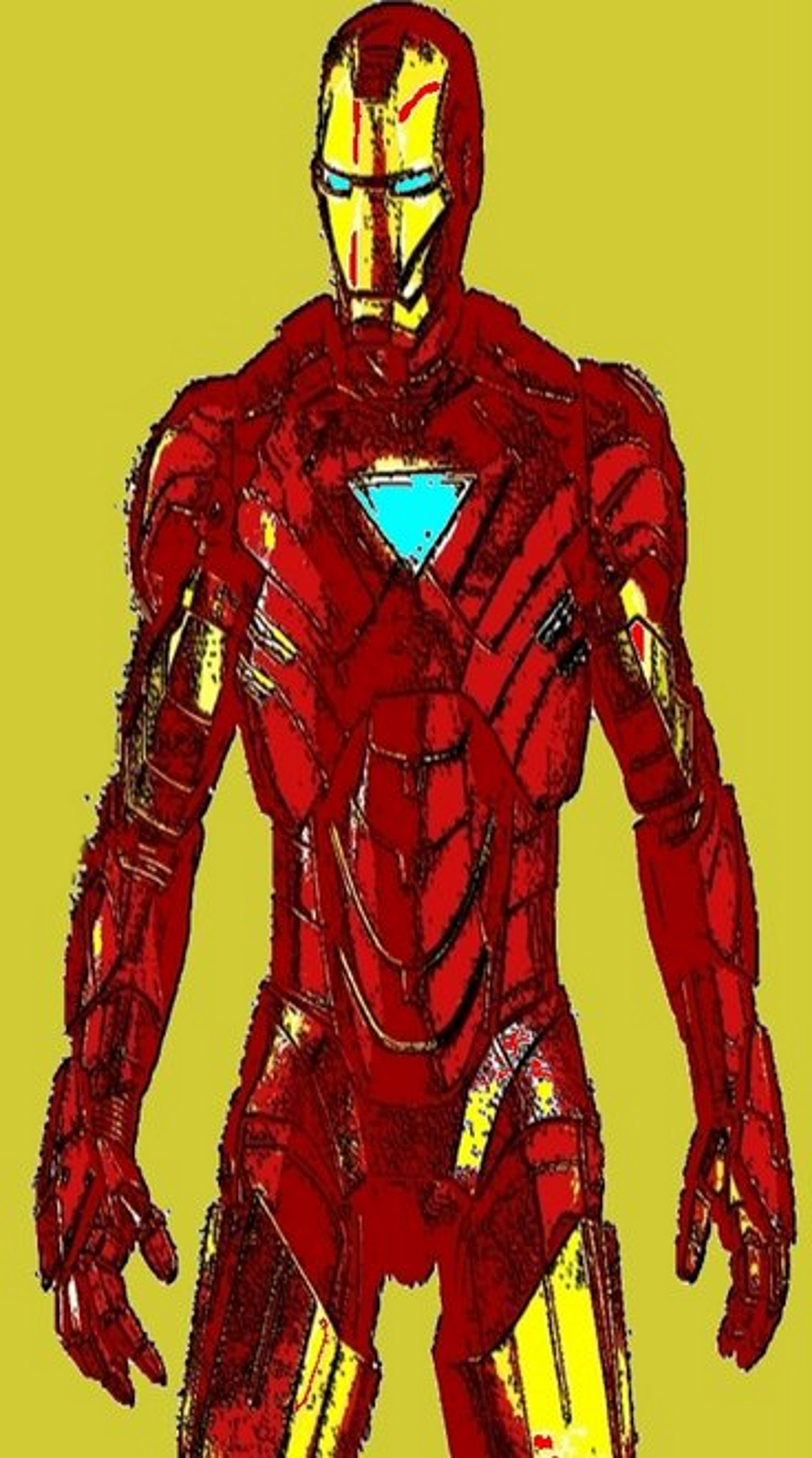 Iron Man pop art two