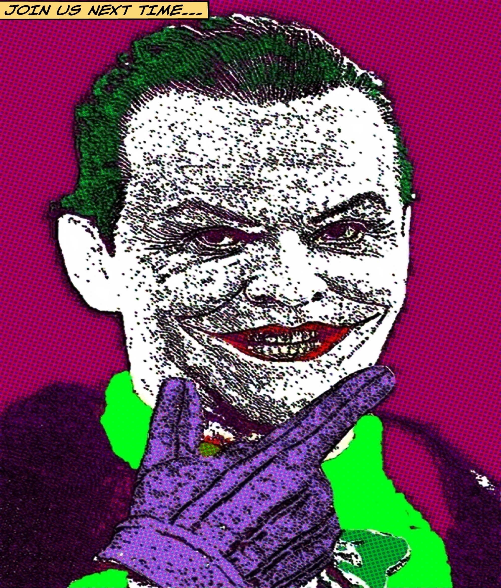 The Joker Comic Print Pop Art 2.0