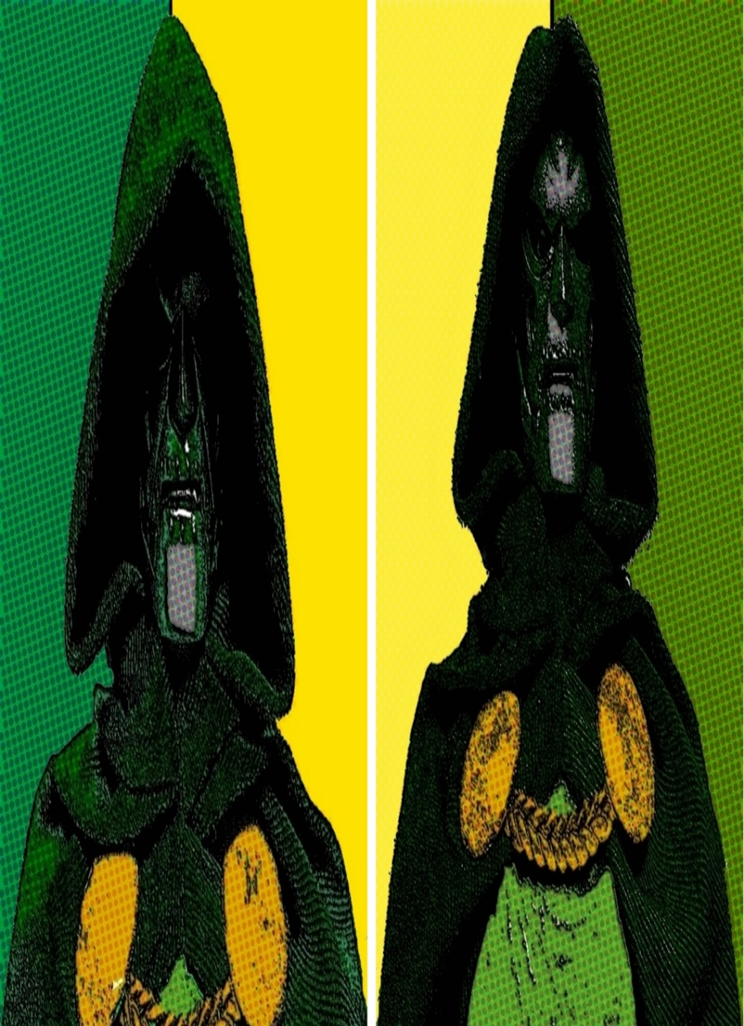 Doctor Doom comic print pop art strikes again