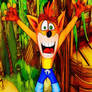 Crash Bandicoot Comic Video Game Print